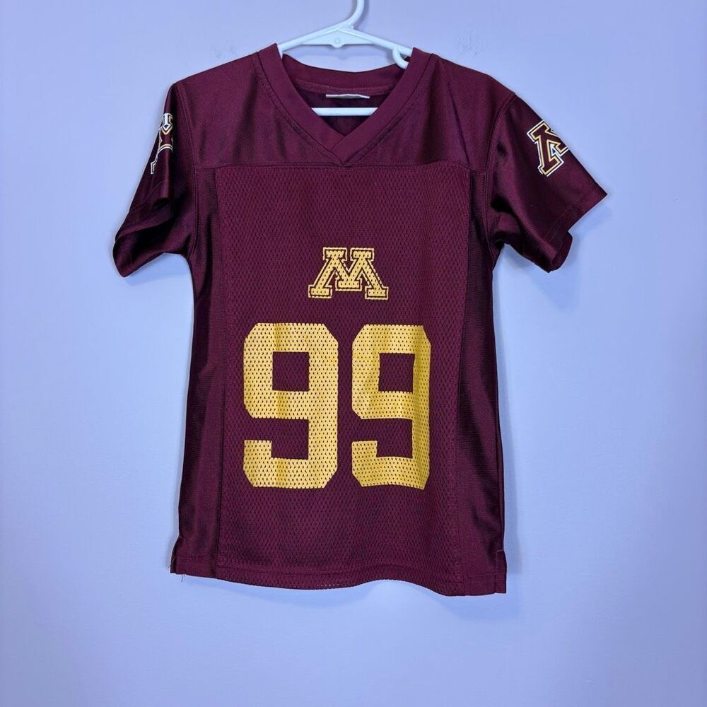 Pro Minnesota‎ Gophers Gophers Maroon Kid’s Football Jersey Size 4/5